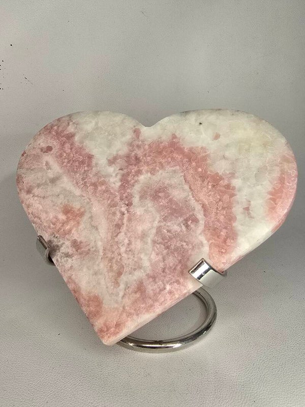 Pink Opal Heart Z150
