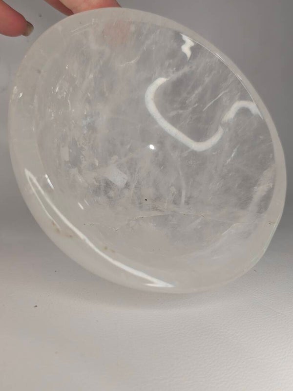 Clear Quartz Large Bowl Z230