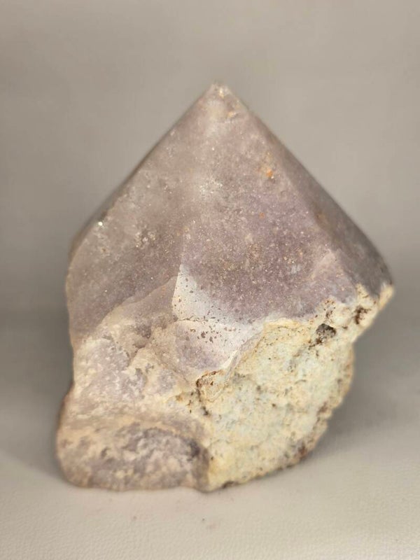 Pink Amethyst Part Polished Point 410g CM3