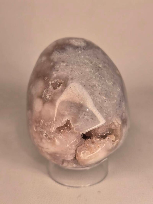 Pink Amethyst Egg 221g Z104