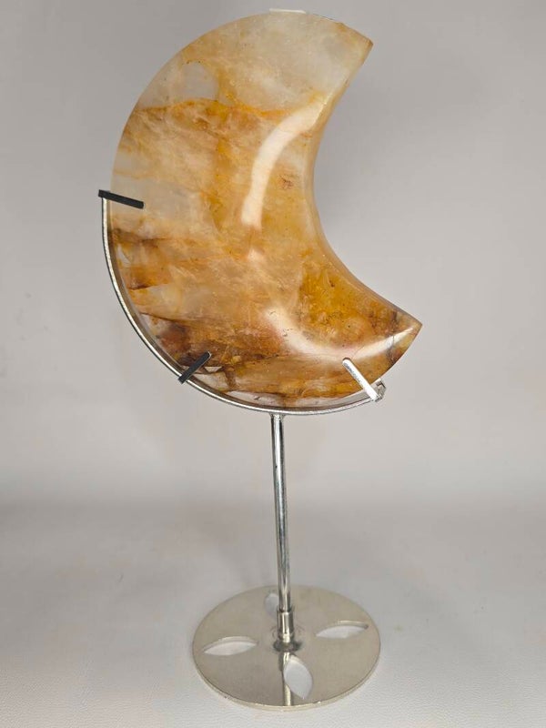 Golden Healer Moon on Stand Z186
