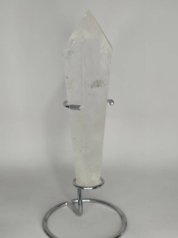 Clear Quartz & Garden Wand 392g 17cm
