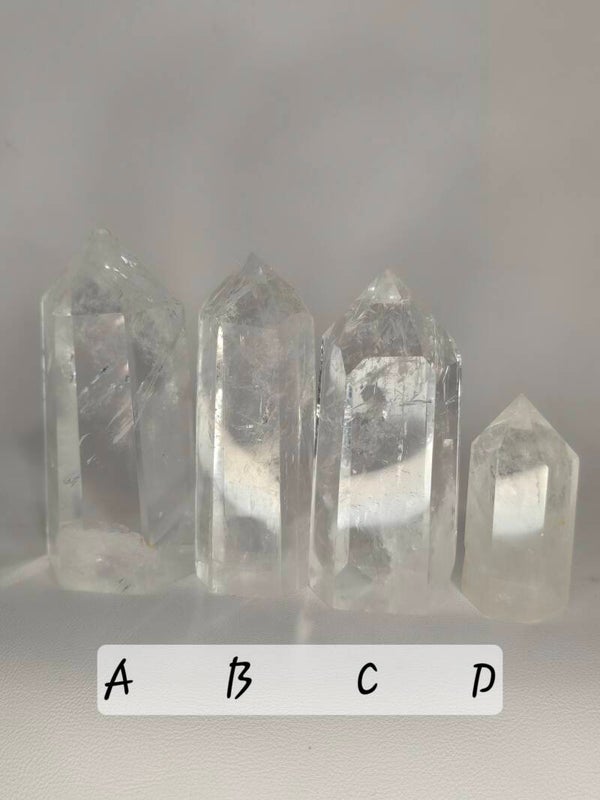 Clear Quartz Towers