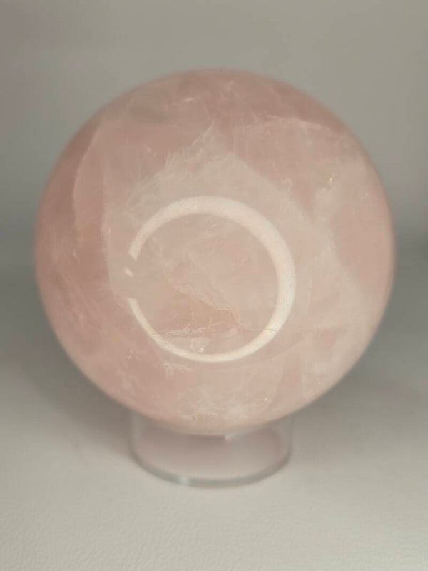 Rose Quartz Sphere 359g C349