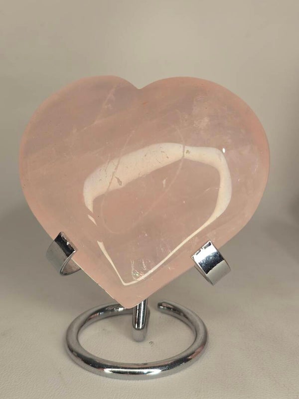 Rose Quartz Heart R684