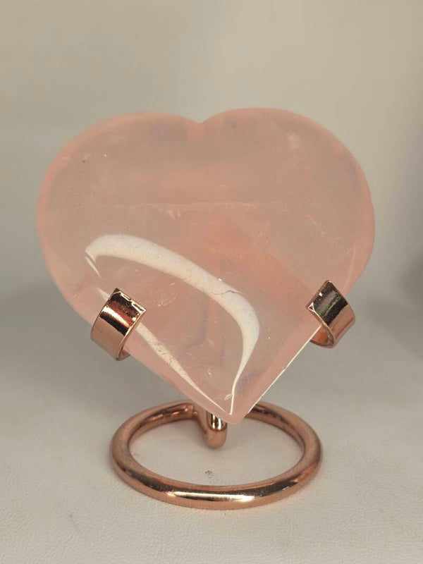 Rose Quartz Heart R685