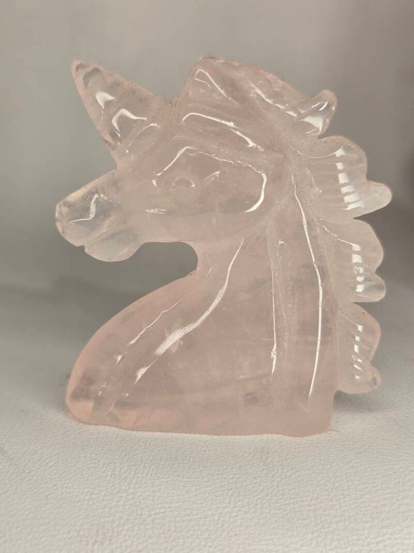 Rose Quartz Unicorn R725