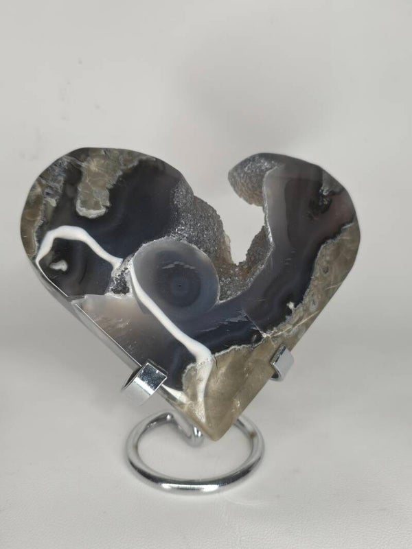 Volcano Agate Heart R133