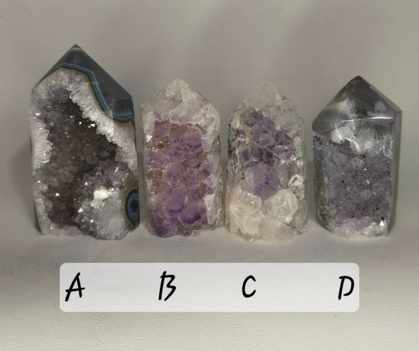 Amethyst Agate Towers