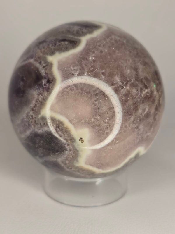 Feather Amethyst with UV 226g I63E