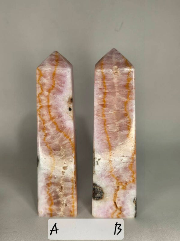 Pink Aragonite Towers