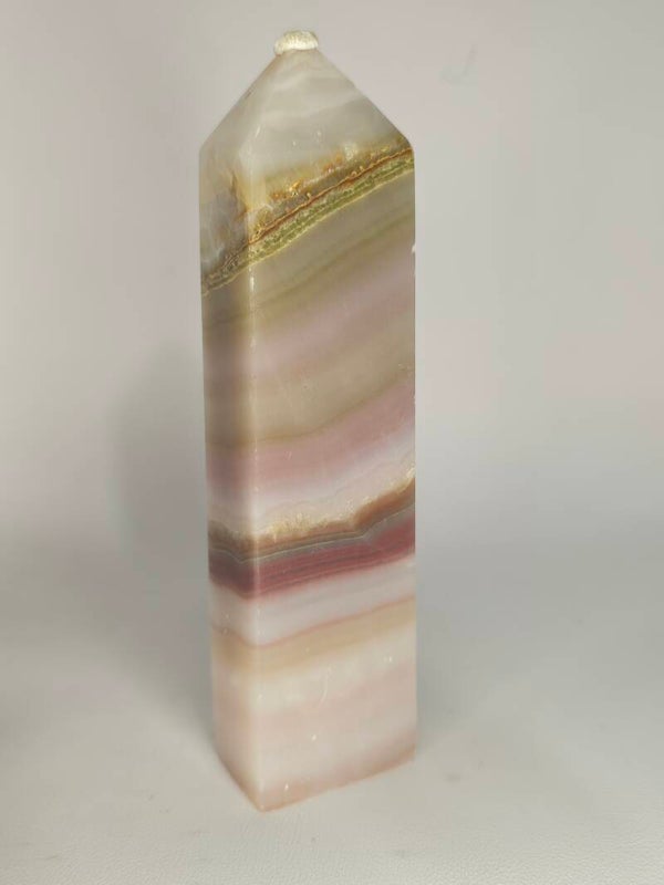 Pink Banded Calcite 364g C431