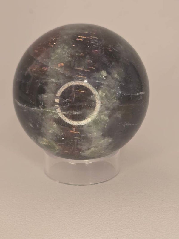 Bloodshot Iolite Sphere 228g Z291