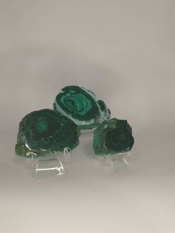 Malachite Part Polished Slabs