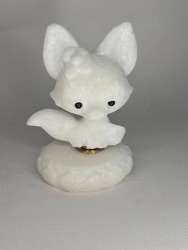 White Calcite Spinning Fox Z136