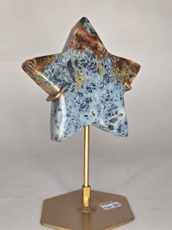 Indonesian Marcasite Star In Stand JI29