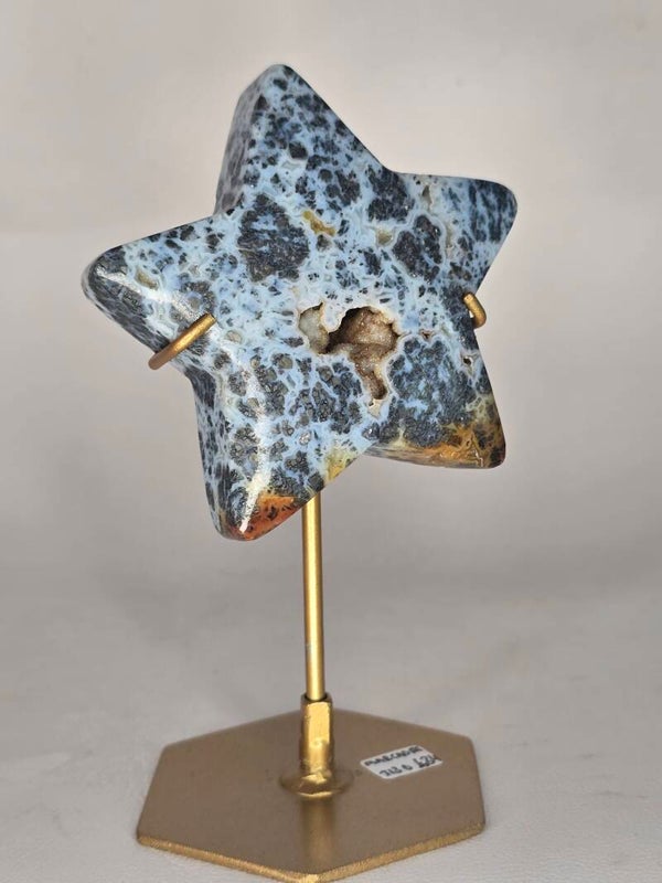Indonesian Marcasite Star In Stand JI130