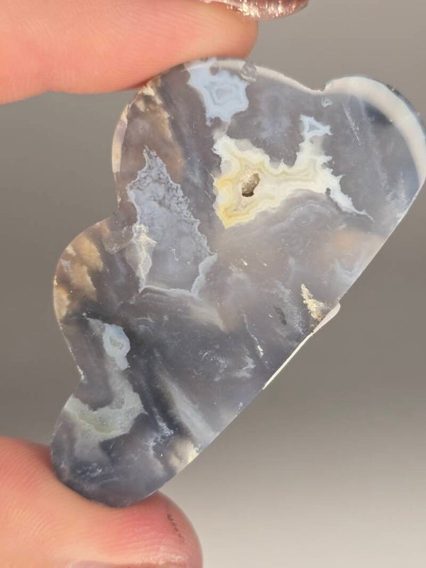 Indonesian Plume Agate Cloud JI44C