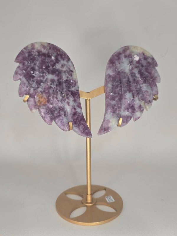Lepidolite Angel Wings I87