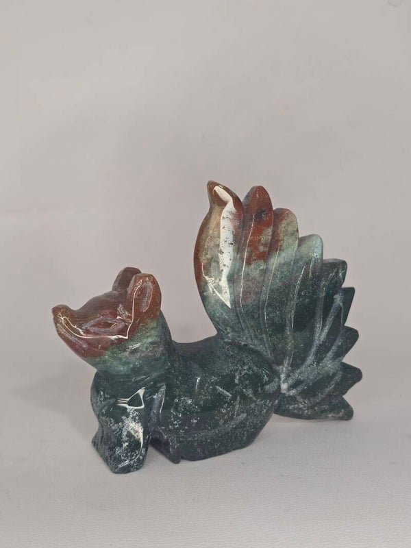 Ocean Jasper 9 Tails Fox 365g Z295