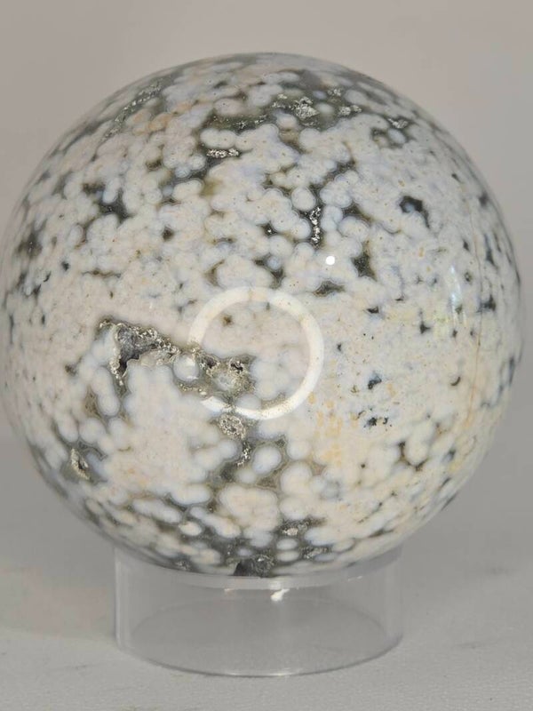 Ocean Jasper 8th Vein Sphere 252g Z318C