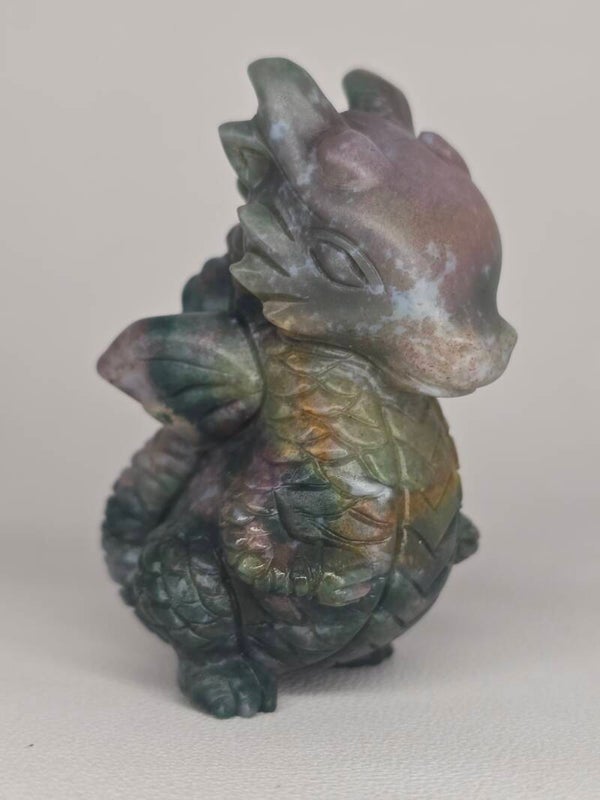 Alashan Agate Dragon T8