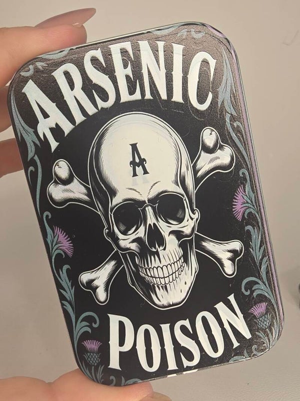 Arsenic Poison Tin