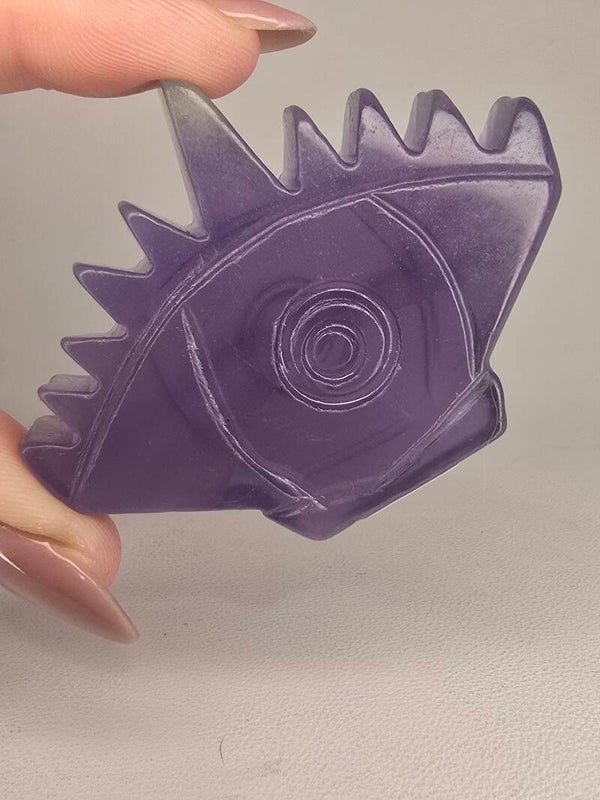 Purple Fluorite Third Eye OL207
