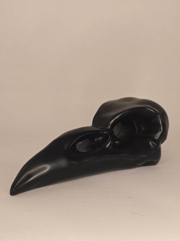 Obsidian Raven Head OL32