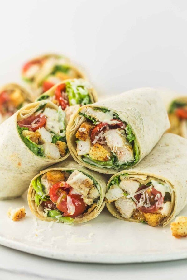 Chicken Caesar Wrap Combo