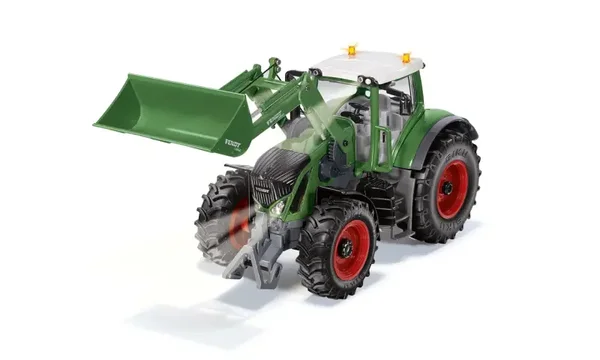 Fendt 933 Vario met frontlader en Bluetooth