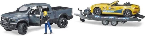 Bruder RAM 2500 Power Wagon met Roadster racing team (02504)