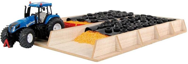 Kids Globe sleufsilo hout 1:32 38x46x5cm