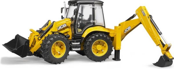 Bruder JCB 5CX eco tractor met back lader (02454)