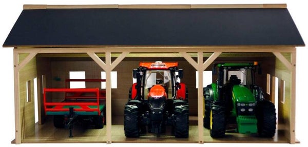 Kids Globe landbouwloods voor 3 tractoren 1:16 55x77,5x38cm