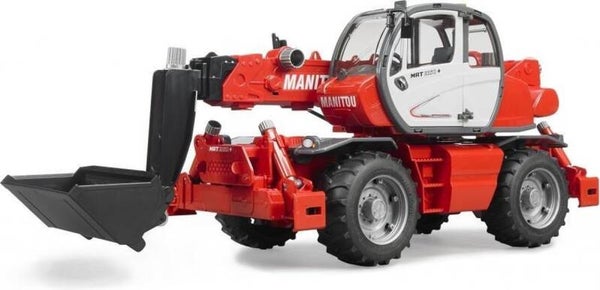 Bruder Manitou telescooplader met accessoires (02129)