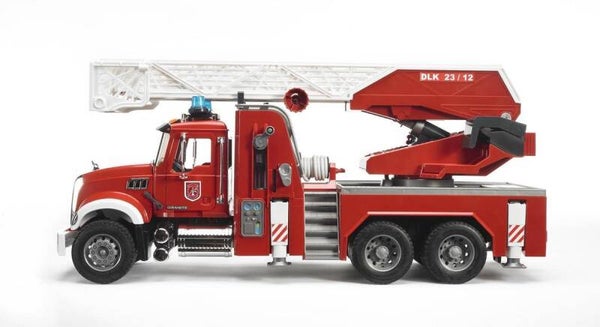Bruder MACK brandweer kraanwagen met licht en geluid (02821)