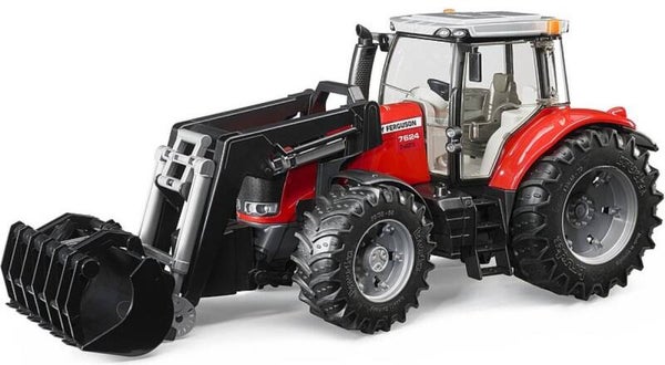 Bruder Massey Ferguson 7624 met frontlader (03047)