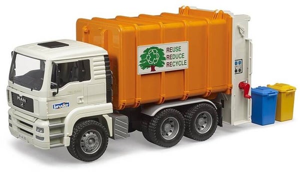 Bruder MAN TGA vuilniswagen (02772)
