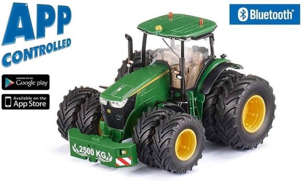 Siku John Deere 7290r Bluetooth Rc 19,7 Cm Staal 6-delig (6735)