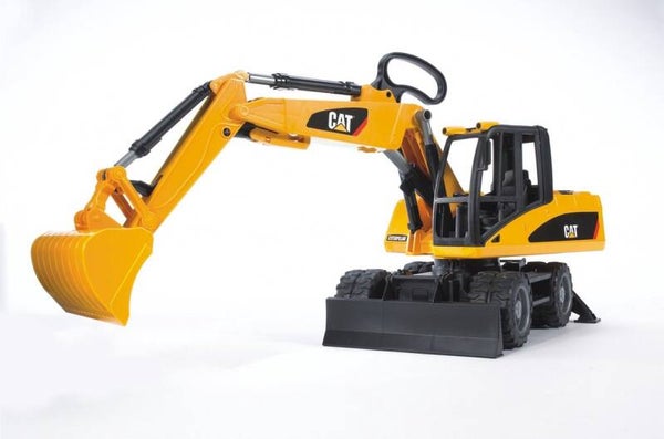 Bruder 02445 – Cat® Graafmachine op Wielen - Werkvoertuig