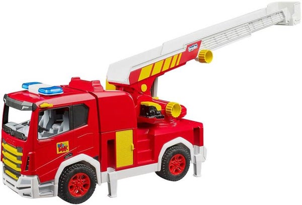 Bruder Roadmax Brandweerwagen met Draaibare Ladder