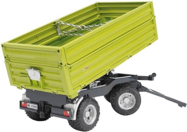 Bruder Fliegl Tipper trailer met verwijderbare kop (02203)