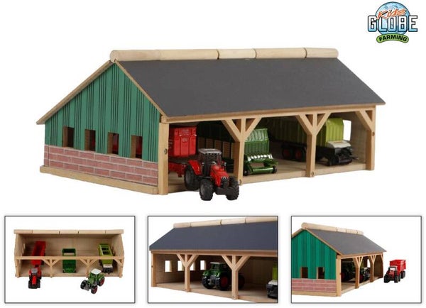 Kids Globe landbouwloods voor tractoren 1:87 30x17x12cm