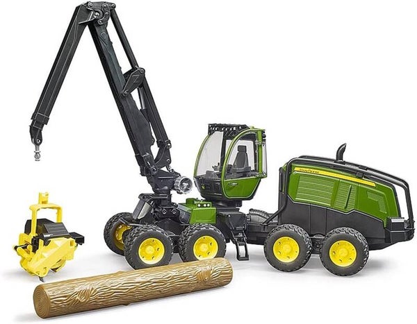 Bruder John Deere Harvester 1270 G met boomstam (02135)