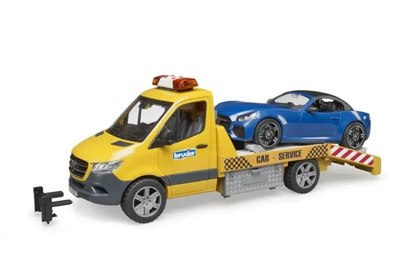 Bruder MB Sprinter autotransporter licht geluid (02675) Doos beschadigd