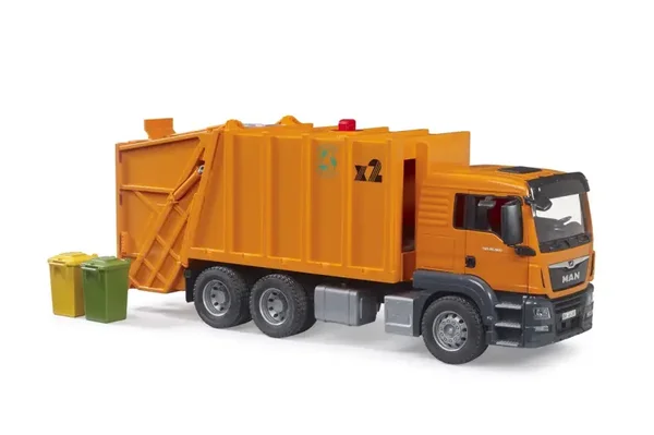 Bruder MAN TGS vuilniswagen (03760) Doos beschadigd