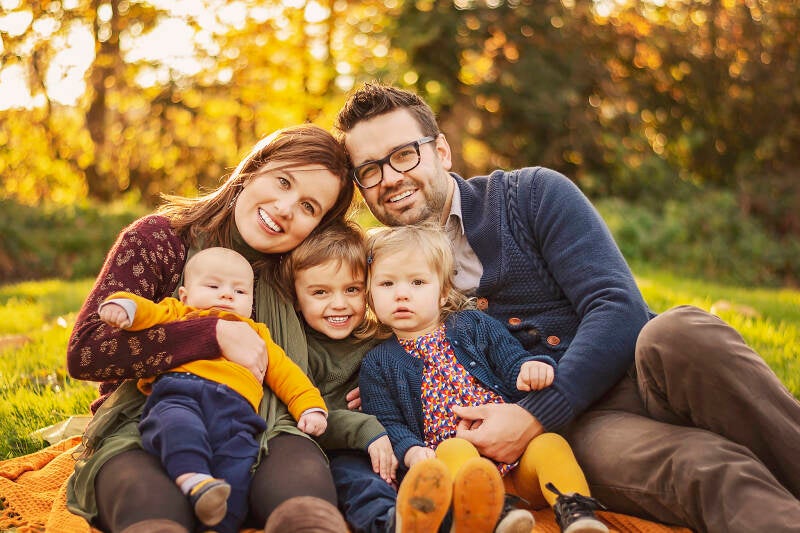 familie fotoshoot in Hoegaarden