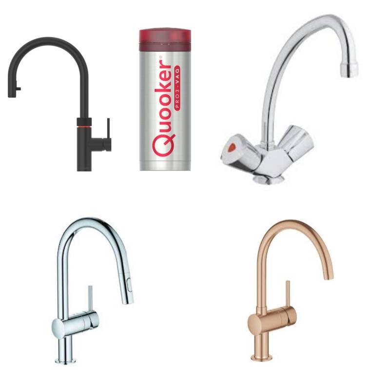 Kranen en afvoeren plaatsen of vernieuwen 