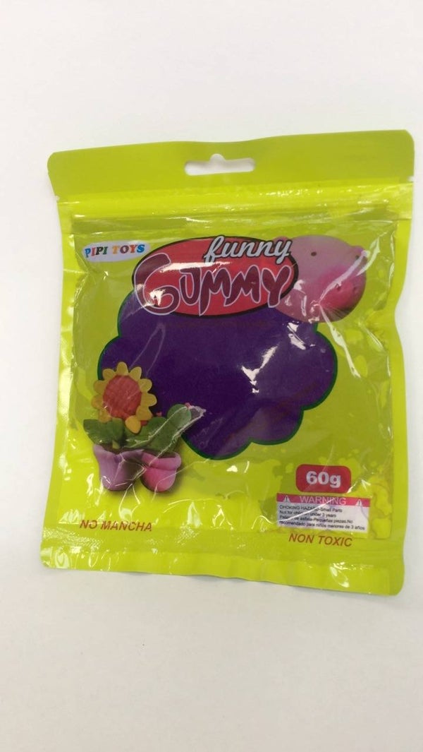 funny gummy paars